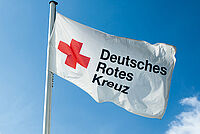 Fahne des Deutschen Roten Kreuzes