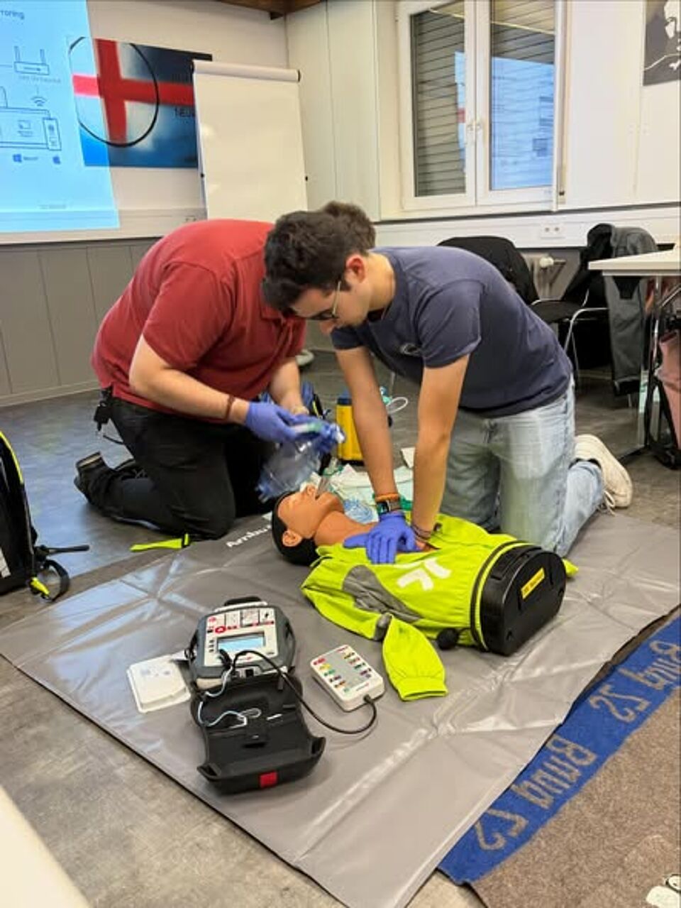 2-Helfer Reanimation